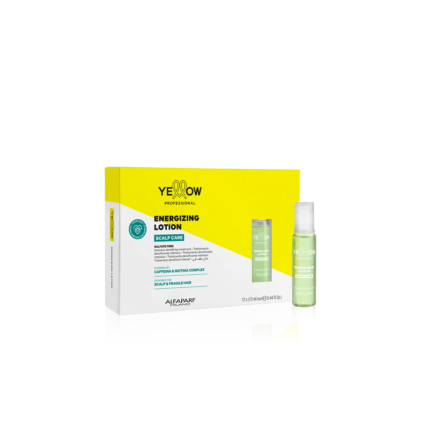 Yellow Scalp Energizing Lotion 12x13ml